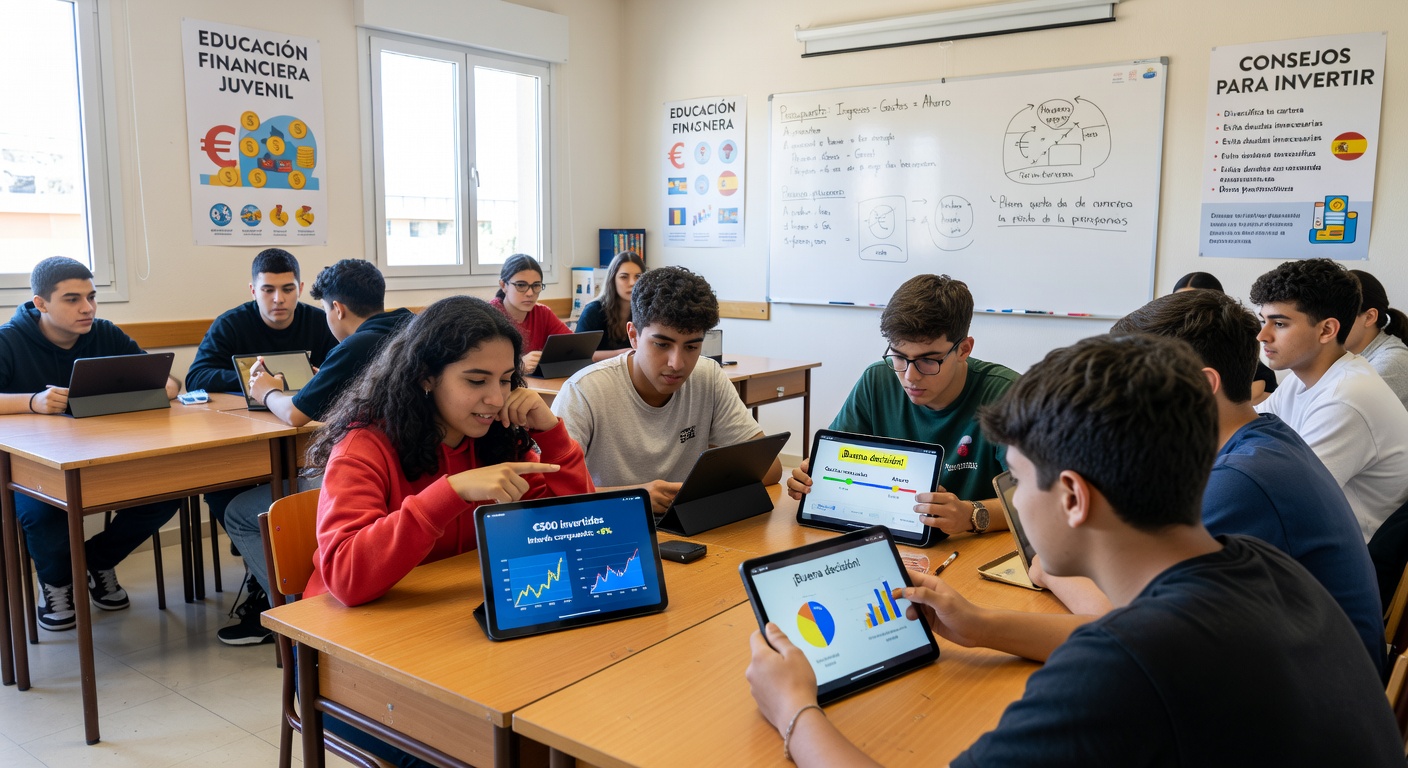 Equipo Libba promoviendo educación financiera